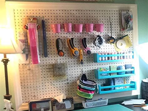 30 Pegboard For Craft Room