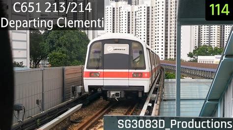 smrt sie   departing ew clementi ewl pasir ris