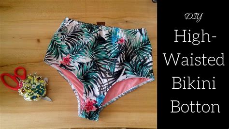 How To Sew A High Waisted Swimsuit Diy Bikini Pattern Artofit