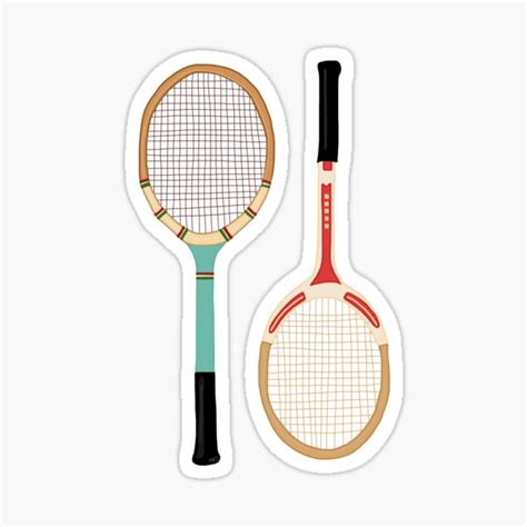 Tennis Stickers Redbubble