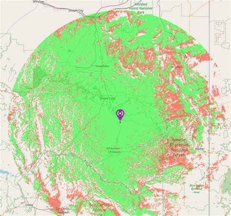 Repeater Coverage Maps