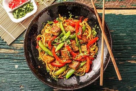 Hoisin Tofu With Noodles Recipe HelloFresh Recipe Recipes Veggie