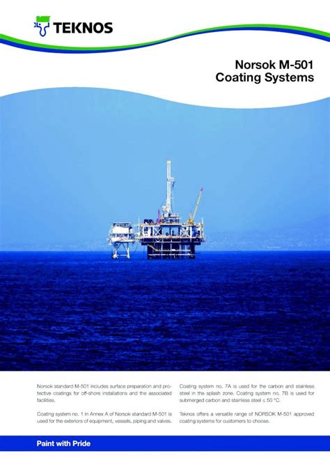 PDF Norsok M 501 Coating Systems Nohken T 501 12052016 Pdf