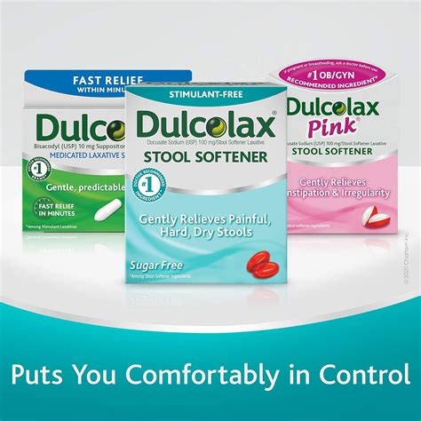 Buy Dulcolax Stool Softener Laxative Liquid Gel Capsules 50ct Gentle