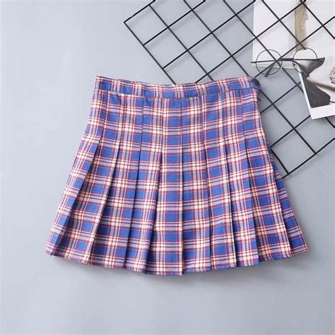 Harajuku Spring Pleated Tennis Skirt 3 Colors The Kawaii Factory