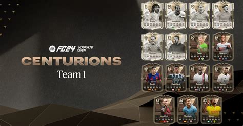 Some Top Class Players Available On Ea Fc Centurions Promo Balls Ie