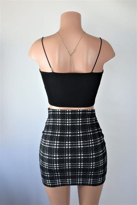 Hannah Plaid Skirt NeedMyStyle