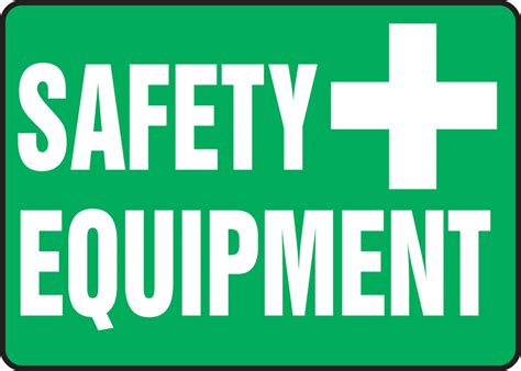 safety equipment safety sign mfsd