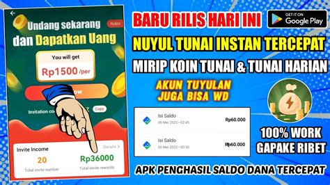 Baru Rilis Nuyul Aplikasi Tunai Instan Tercepat Terbukti