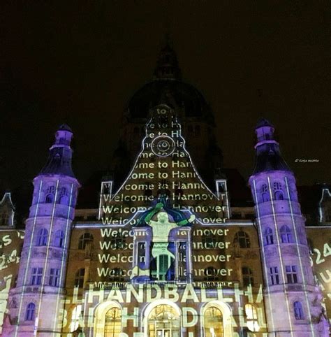 Hannover Entdecken Handball Olympia Qualifikation Illumination Am