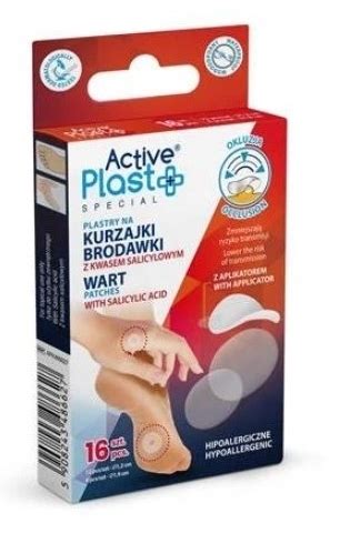 Activeplast Special Plastry Na Kurzajki I Brodawki Sztuk Cena