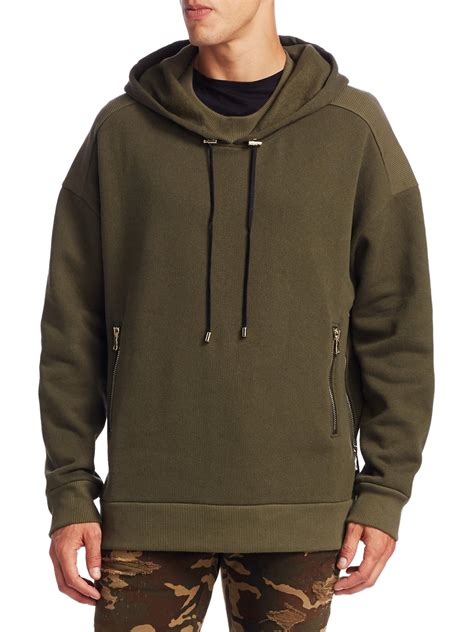 Lyst Balmain Zip Hoodie For Men