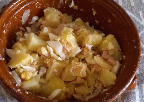 Ensalada De Patata Huevo Cebolla Y Atún Receta De Luis Alberto