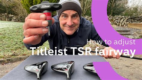 How To Adjust Your Titleist TSR Fairway Wood YouTube