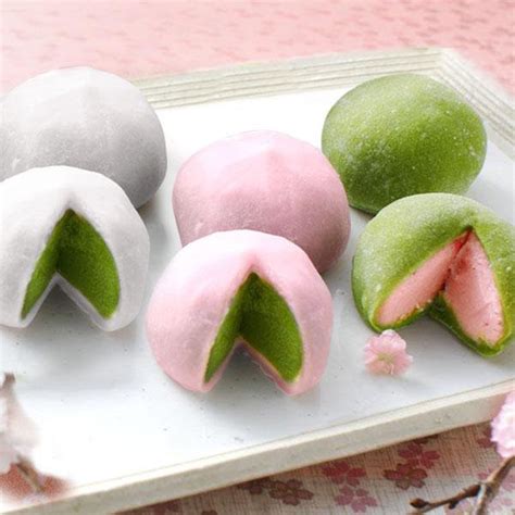 Cách làm bánh Mochi trà xanh nhân kem vị Nhật bản Chính Sơn