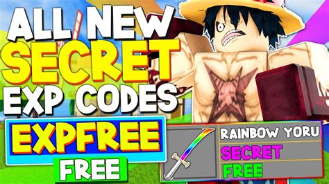 All New Free Exp Codes In Blox Fruits Codes Blox Fruits Codes