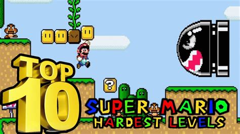 Top Super Mario Hardest Levels Top Show Most Difficult Super