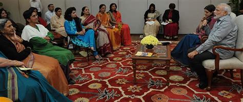 Pm Interacts With Recipients Of Stree Shakti Puraskar And Nari Shakti