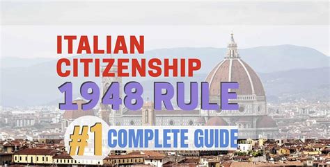 Italian Citizenship Rule Complete Secret Guide