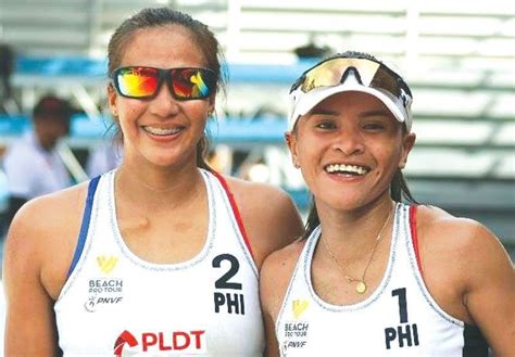 Rondina Gonzaga Babandera Sa Beach Volley Pilipino Star Ngayon