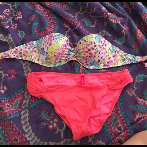 Pink Victoria S Secret Swim Victorias Secret Bathing Suits Bundle Poshmark