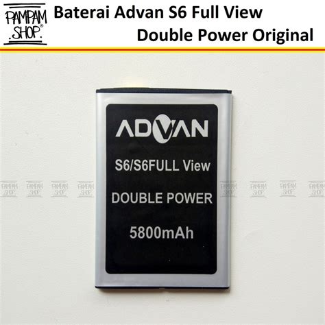 Jual Baterai Advan S Full View Double Power Batre Batrai Advance Dual