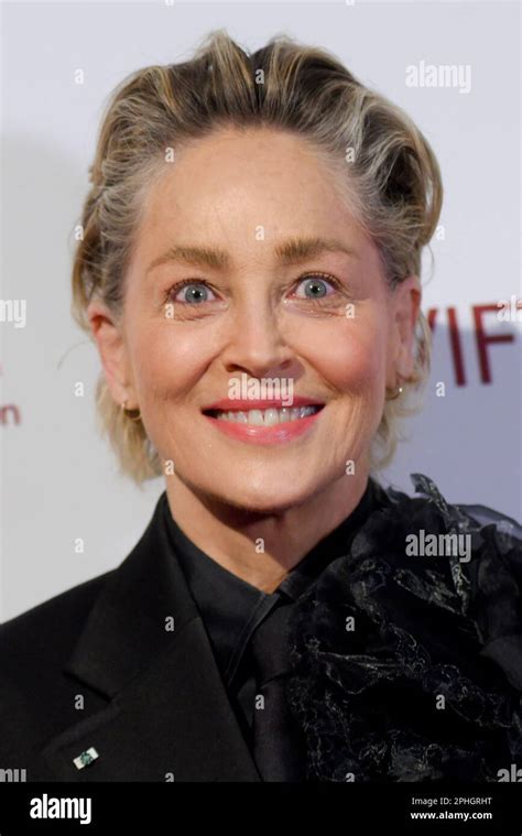 New York Usa Th Mar Sharon Stone Attends The New York Women