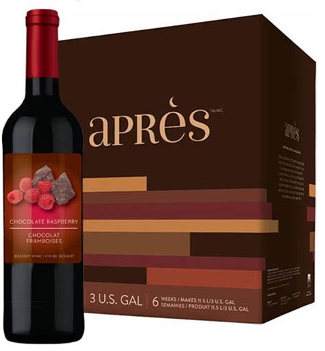 Apres Chocolate Raspberry Dessert Wine Brew N Sip