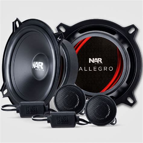 Kit Alto Falante Vias Nar Audio Pol Allegro W Ohms Shopee Brasil