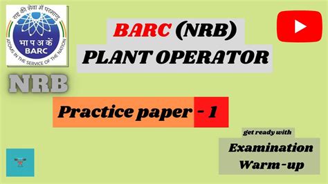 BARC PLANT OPERATOR PRACTICES SET 1 MATHS BARC NRB PLANT OPERATOR