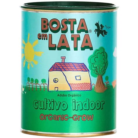 Adubo Fertilizante Org Nico Bosta Em Lata Cultivo Indoor G