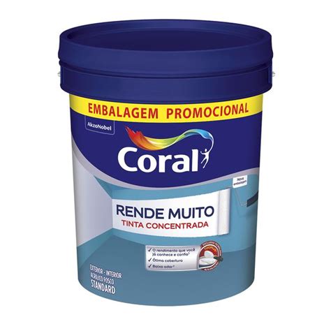 Tinta Coral Rende Muito Concentrada Kg Luidar Tintas