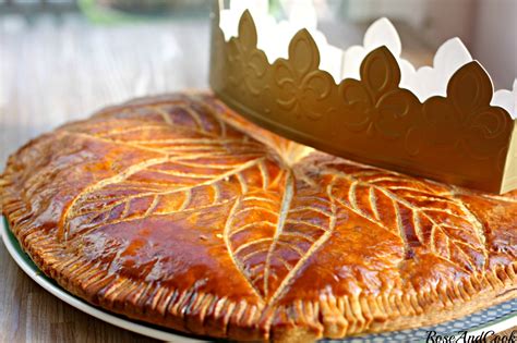 Une Galette Des Rois Pour 8 Pers Pour Moins De 3 5 Recette Rose