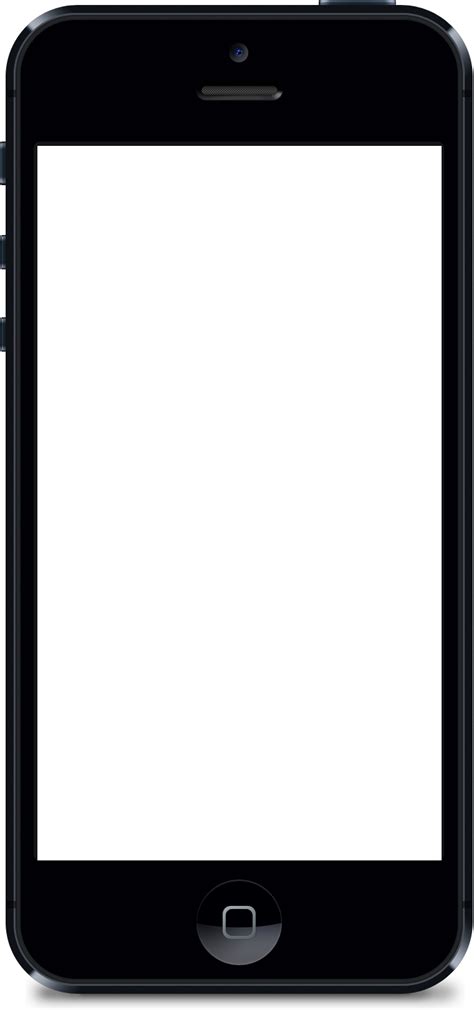 Iphone Template Transparent Png