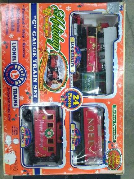 Lionel "G" gauge train set - Baer Auctioneers - Realty, LLC