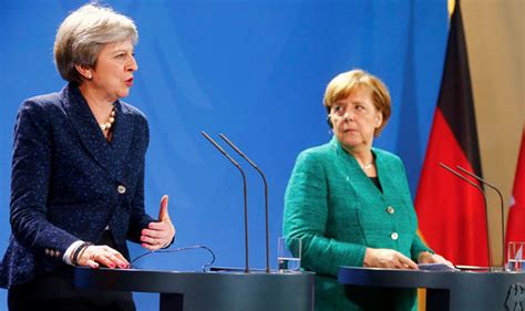 Brexit News Angela Merkel Hints She Has Doubts Britain Will Leave Eu