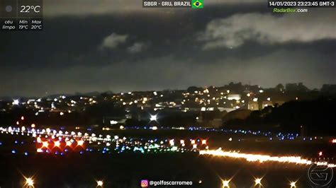 Sbgr Live L C Mera Ao Vivo H Do Aeroporto Internacional De