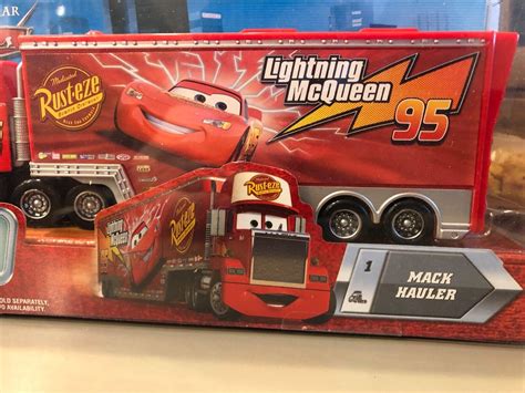 NEW!! RARE! CARS Mack Hauler Lightning McQueen Semi Disney Pixar ...