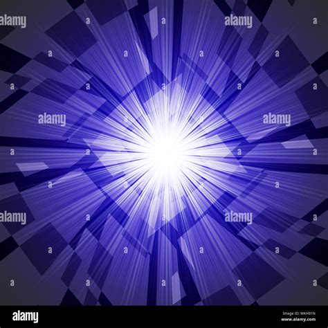 Brightness Background Meaning Star Ablaze And Rectangles Stock Photo ...