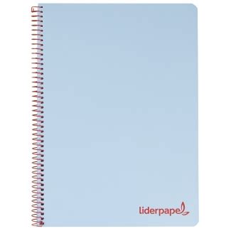 Liderpapel Wonder Th Bloc Espiral Tama O A Tapa De Pl Stico