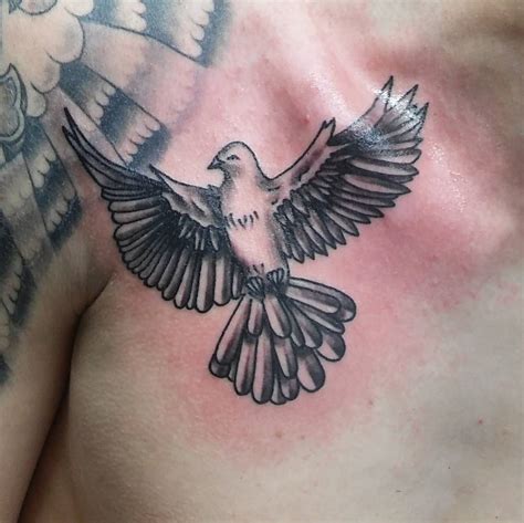 Dove Tattoos On Shoulder For Men