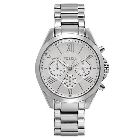 Shop Fossil Womens Silver Tone Stainless Steel Watch On Sale Free Shipping Today