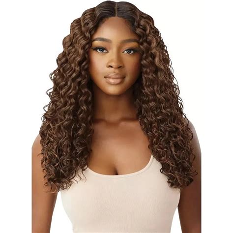 Outre Lace Front Wet And Wavy Synthetic Hd Lace Front Wig Yasha