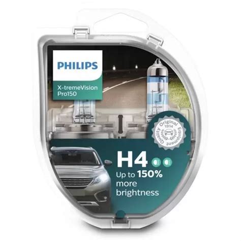 Philips X Tremevision Pro H Twin Headlight Bulbs Powerbulbs Uk