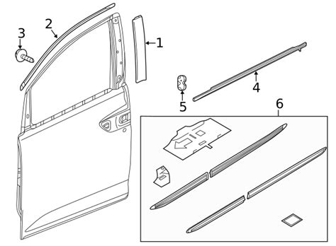 Thr A Applique Honda Odyssey Honda Parts Online