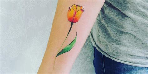 Tatuajes Inspirados En Tulipanes