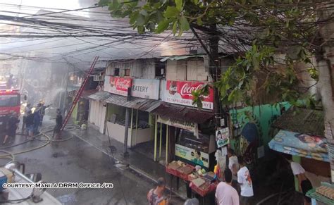 Residential Area Sa Malate Maynila Nasunog