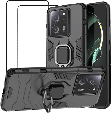 QWYJ HB Funda For Xiaomi 13T Y 13T Pro Case Uso Rudo Con 2 Unidades