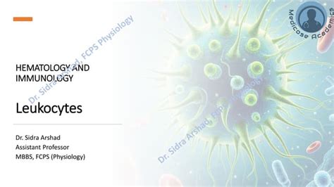 Hematology and Immunology - Leukocytes Functions | PPT