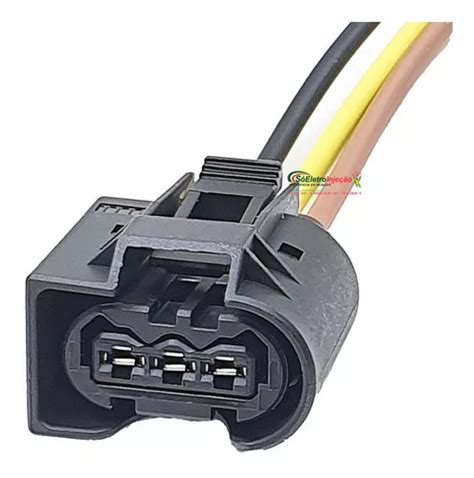 Plug 3 Vias Sensor De Pressão De Óleo Mbb Acello Atego Atron